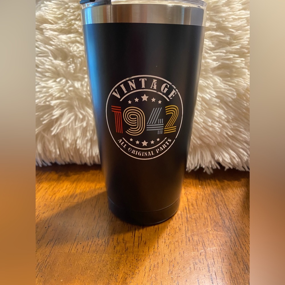 Vintage 1942, all original parts stainless steel vacuum insulated Tumbler